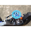 GPM Aluminum +1mm Hex w/Brake Disk Black for 1/10 Traxxas Ford GT 4-Tec 2.0/3.0