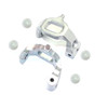 GPM Racing Aluminum Front C Hubs Grey for Traxxas Ford GT 4-Tec 2.0 / 3.0