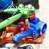 GPM Racing Aluminum Front C Hubs Grey for Traxxas Ford GT 4-Tec 2.0 / 3.0