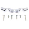 GPM Racing Aluminum Rear Shock Tower Silver for Traxxas Ford GT 4-Tec 2.0