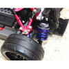 GPM Alum F/R Shock Towers + Fr 53mm + Rr 50mm Oil Filled Shock Grey for 4-Tec 2.0/3.0