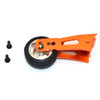 GPM Racing Aluminum Rear Wheelie Bar Orange for Tamiya Lunch Box