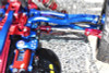 GPM Alum + Stainless Steel Adjustable Front Steering Tie Rod Red : Kraton / Notorious / Talion