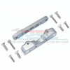 GPM Aluminum Rear Lower Suspension Mount Grey : 1/5 KRATON/OUTCAST 8S BLX