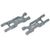 GPM Racing Aluminum Rear Lower Arms Grey : Losi 1/18 Mini-T 2.0