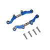 GPM Alum + Stainless Steel Adjustable Front Steering Tie Rod Blue : Mini-T 2.0