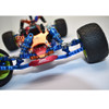 GPM Alum Front Bumper w/ D-Rings + Alum Front Skid Plate Grey : Losi Mini-T 2.0