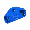 GPM Racing Aluminum 7075 Servo Plate Blue for Losi 1/18 Mini LMT