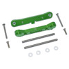 GPM Racing Aluminum Rear Lower Suspension Mount Green : Losi 1/10 Lasernut U4