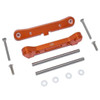 GPM Racing Aluminum Rear Lower Suspension Mount Orange : Losi 1/10 Lasernut U4