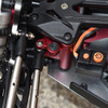 GPM Racing Aluminum Steering Assembly Green : Losi 1/10 Lasernut U4