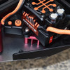 GPM Aluminum Electric Control Mount w/ Heat Sink Orange : Losi Lasernut U4