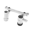 GPM Alum 7075 Alloy Steering Bellcrank Set Silver for Losi 1/6 8IGHT-X / XE / XTE