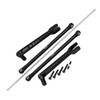 GPM Alum 7075 Alloy Rear Anti Swing Rod & Stabilizer Bar Black for Losi 1/6 8IGHT-X