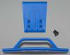 RPM 80955 Front Bumper & Skid Plate Blue Slash 2wd