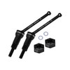 GPM Medium Carbon Steel Rear CVD Drive Shafts (40mm) w/Wheel Hex Black for Mojave Grom
