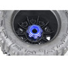 GPM Aluminum 8x32 to 17mm 1/2" Offset Hex Adapters (2) Silver for Pro-Line Wheels