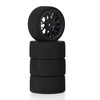Pro-Line PRO1031610 Fifty6 Foam Tire Mounted on Circuit Black Wheel 8mm Hex (4)