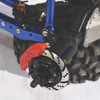 GPM Racing Aluminum Hex w/ Brake Disk Silver / Green : Axial 1/10 RBX10 Ryft