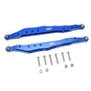 GPM Racing Aluminum Rear Lower Trailing Arms Blue : Axial 1/10 RBX10
