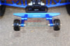GPM Racing Aluminum Rear Adjustable Wheelie Green : Rustler 4x4
