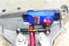 GPM Racing Spring Steel Tie Rod+25T Aluminum Servo Horn Blue : Rustler 4x4