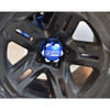 GPM Alum 7075-T6 Hex Adapters (+6.5mm) & Wheel Lock Black for Sledge/E-Revo/Maxx