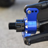 GPM Alum 7075-T6 Hex Adapters (+6.5mm) & Wheel Lock Black for Sledge/E-Revo/Maxx
