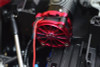 GPM Aluminum Motor Heatsink with Cooling Fan Red : Unlimited Desert Racer
