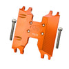 GPM Aluminum 7075-T6 Chassis Skid Plate Orange for Axial 1/18 UTB18 Capra
