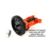 GPM Aluminum 7075 Alloy Rear Lower Gear Cover Black for 1/5 X-Maxx / 1/6 XRT