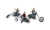 Woodland Scenics Bad Boy Bikers HO Railroad Train Figure / Vehicle AS5554
