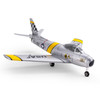 E-flite - EFLU7050 UMX F-86 Sabre 30mm EDF Jet BNF Basic w/ AS3X & SAFE Select