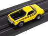 Auto World Xtraction 1976 Ford Torino Gloss (Yellow & Black Stripes) HO Slot Car