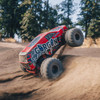 ARRMA 1/10 GORGON 4X2 MEGA 550 Brushed Monster Truck RTR w/ Battery & Charger Red