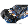 ARRMA ARA3230T1 1/10 GORGON 2WD RTR Brushed Monster Truck, Blue