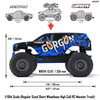 ARRMA ARA3230T1 1/10 GORGON 2WD RTR Brushed Monster Truck, Blue