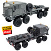 HobbyPlus CR-18P 1/18 Terranaut 8X8 AWS RC Crawler RTR Gray w/ Battery & Charger