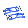 GPM Aluminum 7075 Alloy Rear Lower Suspension Arms Blue for Traxxas 1/16 Mini XRT