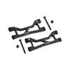 GPM Aluminum 7075 Alloy Rear Upper Suspension Arms Black for Traxxas 1/16 Mini XRT
