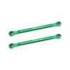 GPM Aluminum 7075-T6 Alloy Front Steering Toe Links Green for Traxxas 1/16 Mini XRT