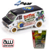 Auto World 4Gear 1977 Dodge Van Rat Fink Flat iWheels HO Slot Car