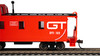 Bachmann 14004 Streamlined Caboose w/ Offset Cupola - Grand Trunk #122 HO Scale