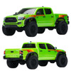 Carisma 91068 SCA-1E 2.1 Rolling Chassis Kit w/Toyota Tacoma TRD PRO Electric Lime