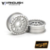 Vanquish VPS08241 2.2 Aluminum Battle Born Beadlock Wheels Kilo (2) - Clear
