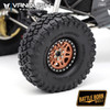 Vanquish VPS08242 2.2 Aluminum Battle Born Beadlock Wheels Kilo (2) - Bronze