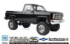 RC4WD Trail Finder 2 "LWB" RTR w/Chevrolet K10 Scottsdale Hard Body Set Black