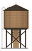 Broadway Limited Imports 7926 Water Tower, Weathered Brown, Unpowered HO Scale