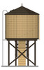 Broadway Limited Imports 7927 Water Tower, Weathered Yellow, Unpowered HO Scale