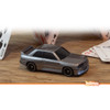 HPI 160991 1/64 Nano-TTR 2WD BMW M3 Ravaglia Dark Silver Touring Car w/ Remote